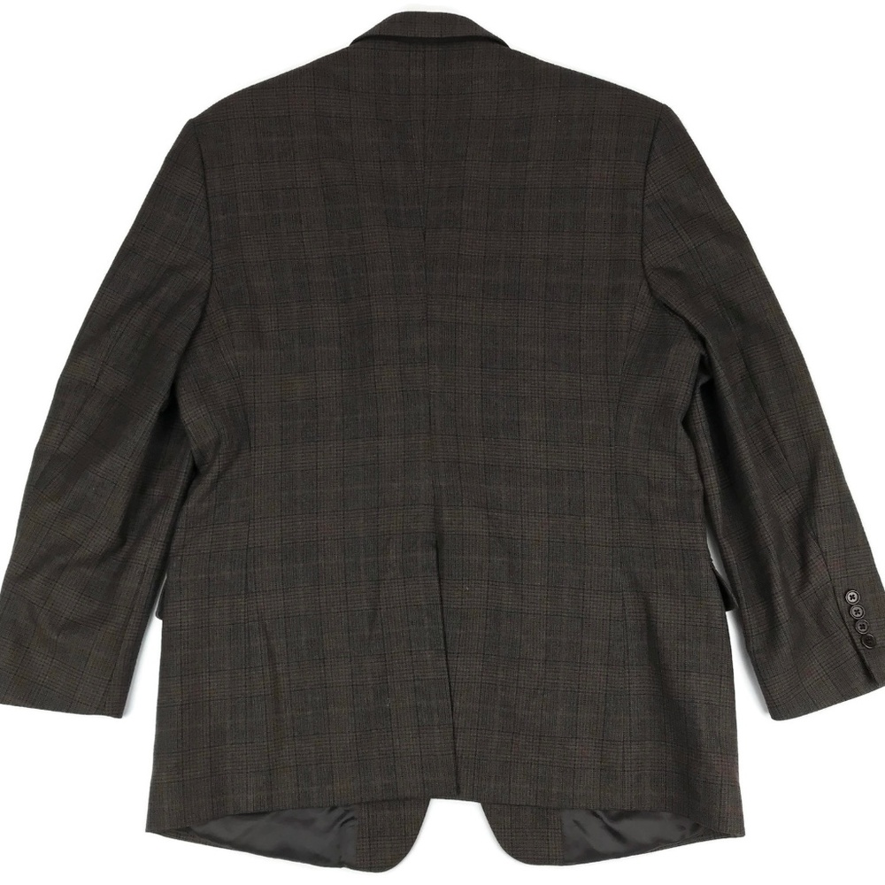 Brooks Brothers Wool Cashmere Plaid Italy Size 45R - Picture 2 of 8